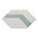 thumbnail image 1 of Juego de servilletas DII Everyday Collection con flecos, 20 x 20 cm, color verde azulado, 1 of 8