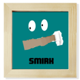 thumbnail image 1 of Green Emotion Srk Stare Provoke Square Picture Frame Wall Tabletop Display, 1 of 3