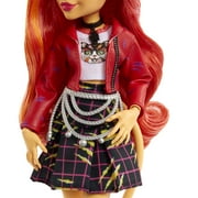 Monster High Toralei Stripe Fashion Doll with Red & Orange Hair, Accessories & Pet Saber-Tooth Tiger