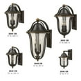 thumbnail image 3 of Hinkley Lighting 2646 1-Light 11" Height Outdoor Lantern Wall Sconce from the Bolla Collection, 3 of 4