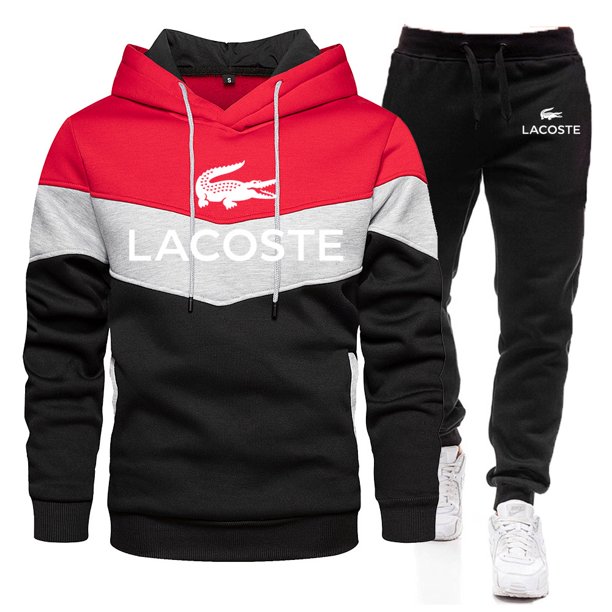 Conjunto De Sudadera Deportiva Para Hombre Casual Fitness Suéter Pantalones Ropa Al Aire Librepangjing