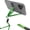 Green, variant on Raywowo Foldable Phone Stand, Portable Adjustable Desk Phone Holder for iPhone 17 Pro 16 15 14, Samsung S25, All Smart Phones, Office Desk Accessories, Silver