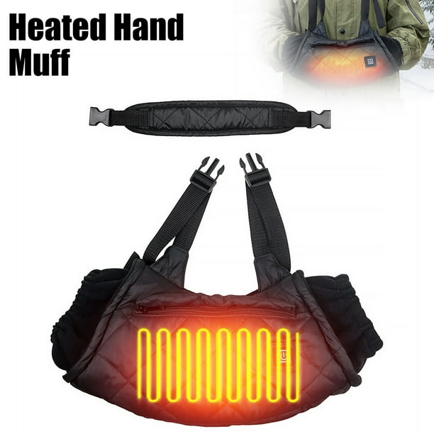 BVRO Heated Hand Muff, 3 Heating Setting, Electric Hand Warmer Pouch