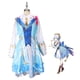 thumbnail image 2 of Peluca y sombrero para disfraz de Genshin Impact Ayaka Kamisato, disfraz de Cosplay de Genshin Ayaka, vestido de piel para Halloween y Carnaval para mujer, 2 of 4