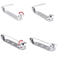 thumbnail image 5 of BronaGrand 120pcs Bar Pins Brooch Pin Backs Safety Clasp, 4 Sizes 20 mm, 25 mm, 32 mm and 38 mm (Silver), 5 of 7