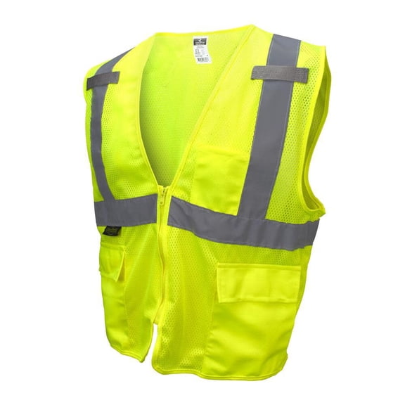 Radians Sv27 Multipurpose Surveyor Type R Class 2 Safety Vest Hi Viz Green 2X