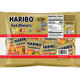 thumbnail image 5 of HARIBO Goldbears Original Assorted Fruit Flavor Gummy Candy Mini Pouches, 9.5oz, 23ct Bag, 5 of 6