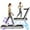 Silver, variant on Costway Up To 7.5MPH 2.25HP 2 in 1 Single Display Screen Treadmill Remote Control W/ APP Control Speaker Black