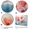 thumbnail image 3 of Designart Romantic Landscape Oversized framed wall art decor, Romantic Landscape framed wall Art, Abstract Romantic Flowers composition , Multi-Color Traditional Gold framed wall art, Gold Frame, 3 of 5