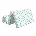 thumbnail image 2 of Nautical Foldable Mattress, Boats Anchors and Whales, 78.7" x 47.2", Turquoise Peach, by Ambesonne, 2 of 6
