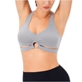 thumbnail image 2 of Womens Bras Sports Bra Running Fitness Beautiful Back Gathered Breathable Yoga Top Women's Large Hollow Breathable High Elasticity Plus Size Bras for Women, 2 of 4