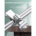 thumbnail image 4 of 18-25mm Universal Shower Head Holder Replacement Shower Holder Bracket Abs Chrome No Drilling Adjustable, 4 of 5