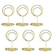 thumbnail image 2 of 20Pcs Mini Place Card Holders, 2Inch Cute Table Number Holders, Classy Table Card Holder Table Pictu Gold metal, 2 of 7