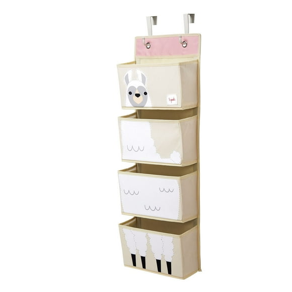 3 Sprouts Llama Hanging Wall Organizer