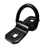 8 Pack Black D Ring Tie Down Anchors Ring Heavy Duty Flip Anchor Ring 400LBS WLL for Trucks, Trailers, RVs, Boats