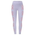 thumbnail image 4 of High Waisted Leggings for Women Cancer Awareness Month Printed Tight fit Scrunch Butt Lifting Long Pants Inseam Pants Trendy 2025, 4 of 4