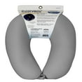 Cloudz Microbead Travel Neck Pillow Grey