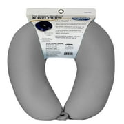 Cloudz Microbead Travel Neck Pillow - Grey