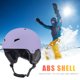 thumbnail image 1 of Casco moldeado integralmente con 8 ventilaciones ABS EPS a prueba de golpes para deportes de nieve al aire libre, 1 of 8