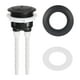 thumbnail image 1 of Botón de descarga de inodoro de doble pulsación, botón de descarga de inodoro con diámetro de , botones de tanque para baño Negro, 1 of 9