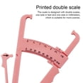 thumbnail image 4 of Soidarity Calibrador de pliegues cutáneos preciso portátil para hombres y mujeres, unidades dobles atléticas, 0-70mm, probador de grasa Type6 NO6, 4 of 6