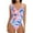 Sky Blue, variant on VBVC Women One Piece Swimsuit Ruffle Sling Monokini Jumpsuit Swimsuit V Neck Bathing Suit