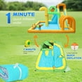 thumbnail image 5 of JOYMOR Kids Lawn Water Slide, Orange, 185 x 143 x 90 in, 5 of 8