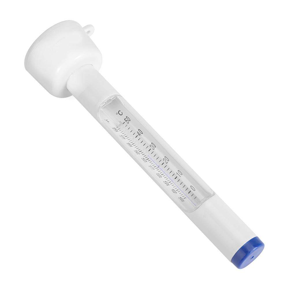 7/" Floating Thermometer 34/" Rope for Outdoor Fish Pond Swimming Pool Spa Hot Tub