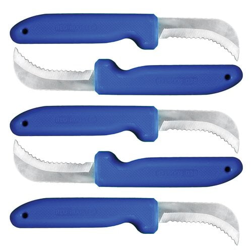 Red Rooster® Grape and Vegetable Harvest Knife 3" Blade, Serrated Edge 5Pack