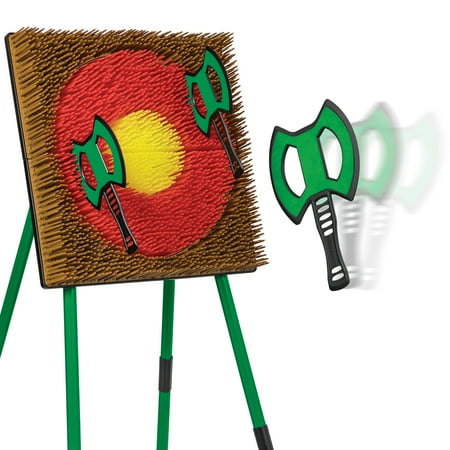 Go! Gater 2-in-1 Easy Setup Tomahawk Toss and Archery Set