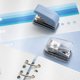 thumbnail image 5 of Blue Mini 1 Hole Punch, Low Force, Paper Punch, 1/4" Holes, 12 Sheet Capacity, Metal, 5 of 5