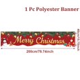 thumbnail image 3 of Banner navideño para exteriores, decoraciones navideñas para el hogar 2024, decoración para exteriores, Navidad, Noel Natal, feliz año nuevo 2024, 3 of 5