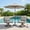 Gray, variant on 2-Pcs All-Weather Patio Swivel Chairs, Aluminum Frame Outdoor Dining Chairs Set of 2 with Cushions