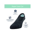 thumbnail image 4 of PEDS Women's Super Low Cut Cushion Liner Socks, 3 Pairs, 4 of 6