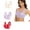 3 PCS-Beige/Purple/Red, variant on Ahdbta Full Cup Lift Bras for Women Wirefree Seamless Push Up Yoga Bra U-Shaped Back Breathable Comfort Everyday Bralettes 3 Pack