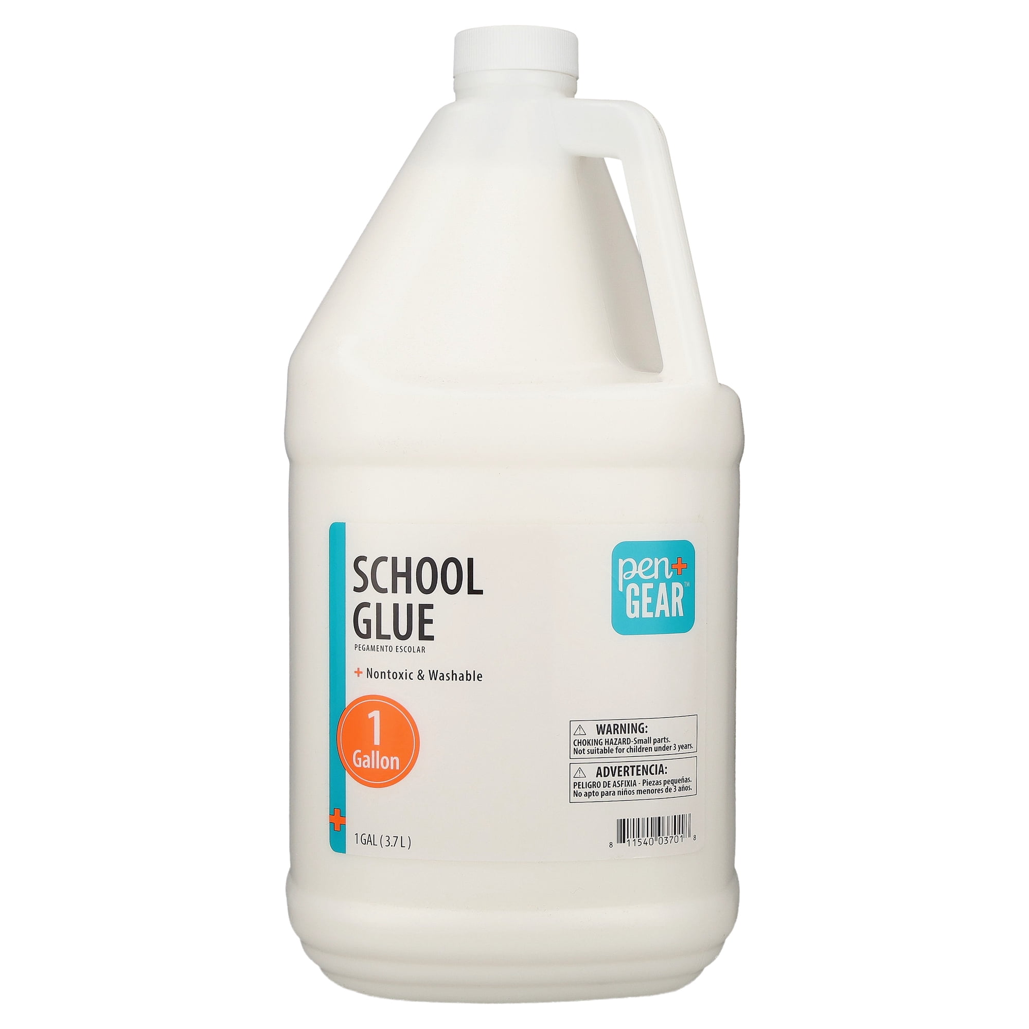 Pen+Gear Liquid School Glue, White, Washable, 1 Gallon