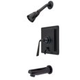 thumbnail image 1 of Kingston Brass Silver Sage Single Handle Tub & Shower Faucet, 1 of 1