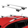 thumbnail image 2 of Roof Rack Cross Bars Luggage Carrier for Ford Fusion 2006-2012 Alu Grey 2Pcs, 2 of 11