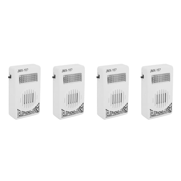 4X RJ11 Adapter Louder Telephone Ring Flash Amplifier Ringer for Landline Telephone