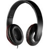 New High Quality Foldable Headphone with Inbuilt Microphone for Smartphones, iPhone, iPad and Android Phone and Tablets- Black