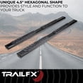 thumbnail image 2 of TrailFX AL4016B TrailFX A4 Series NERF BAR OVAL 4 1/2", 2 of 2