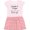 Pink With Stripes, variant on Inktastic Nonna and Nonno Love Me- Heart Grandchild Girls Toddler Dress