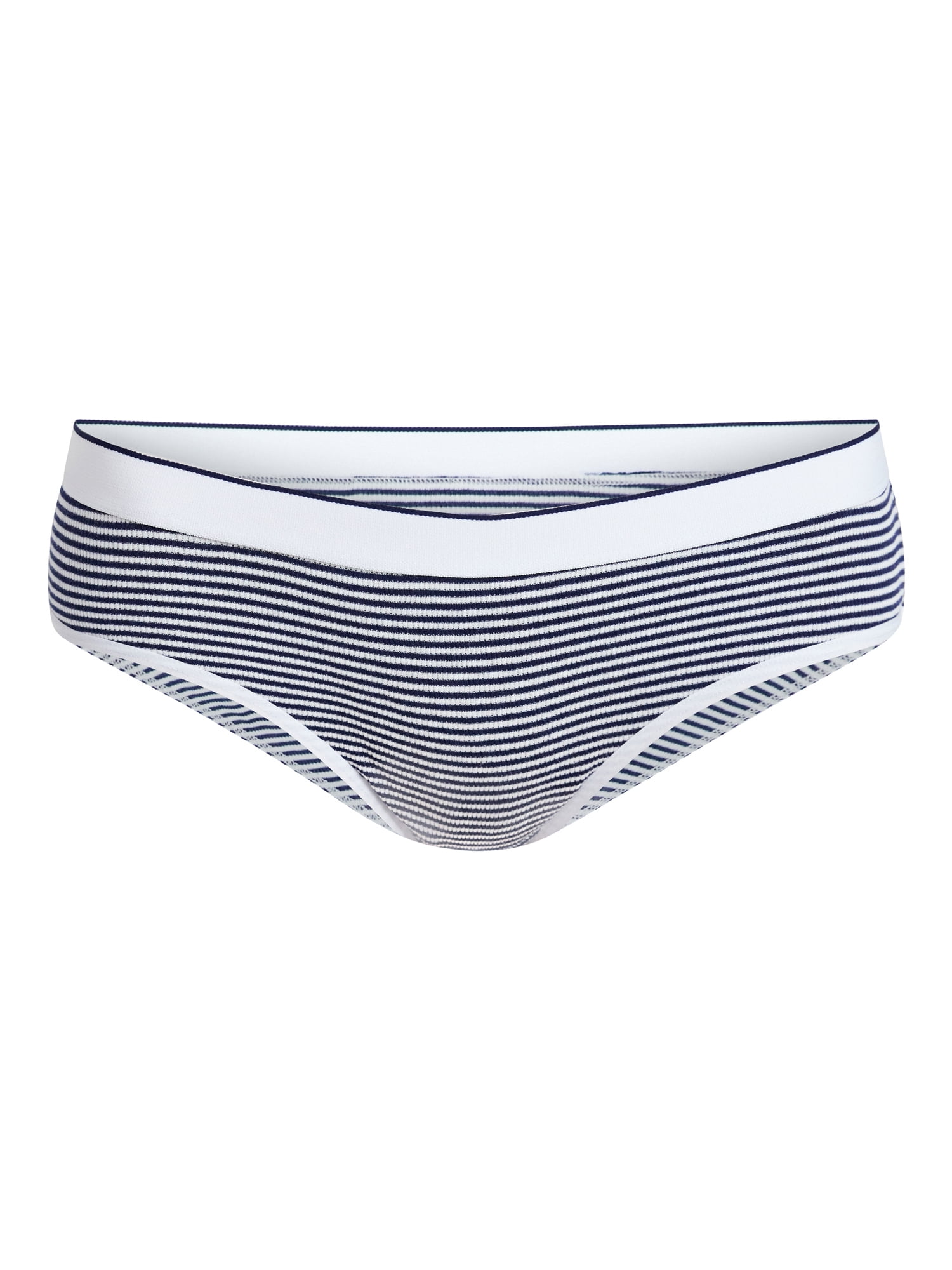 No Boundaries Stretch Ribbed Hipster Underwear, 5-Pack, Women's XS-XXXL
