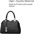 thumbnail image 3 of Bolsos de mujer, bolsos de moda para damas, bolsos de hombro con asa superior, piel sintética., 3 of 5
