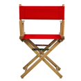thumbnail image 2 of Casual Home Director's Chair ,Natural Frame/Red Canvas,18 - Classic Height, 2 of 5