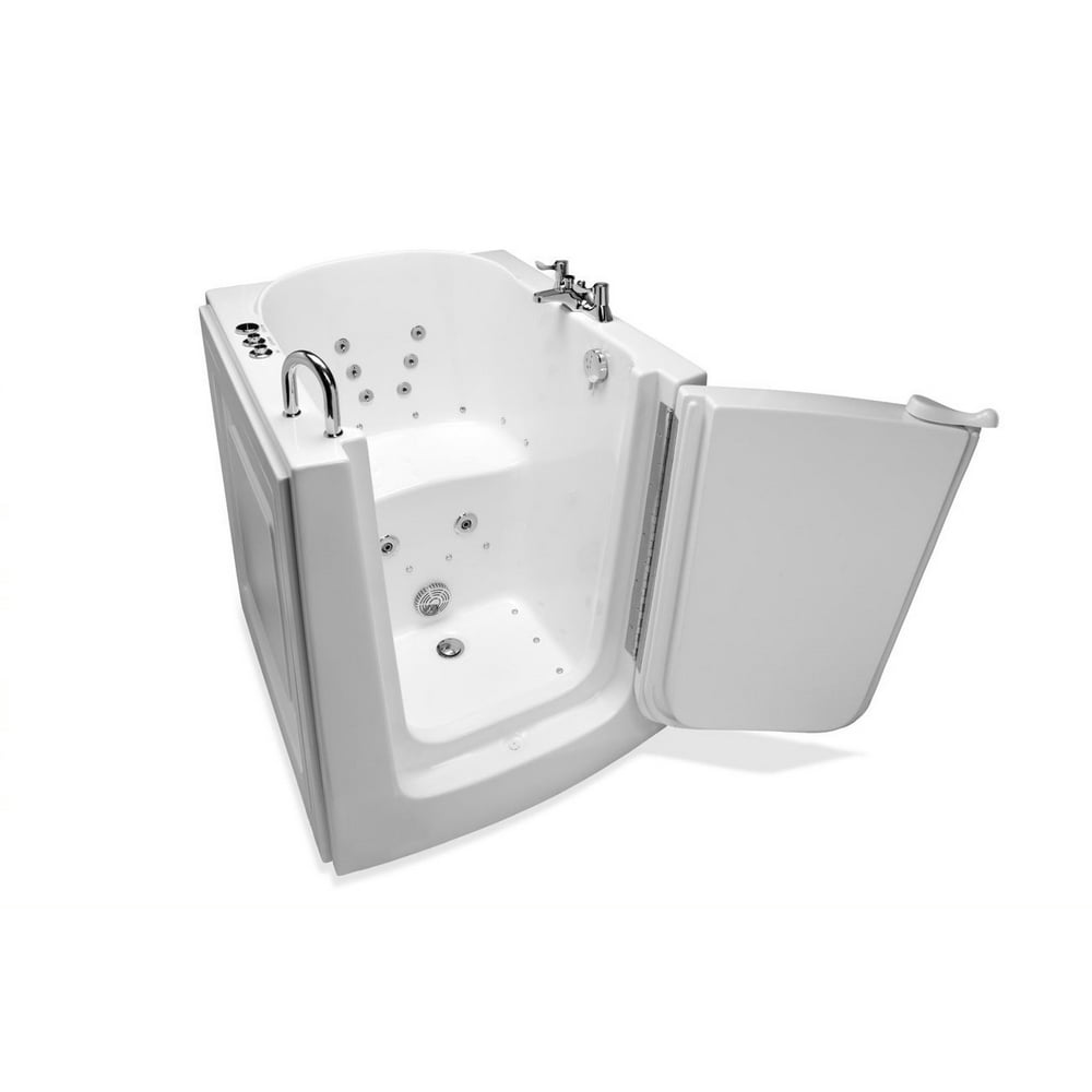 Energy Tubs Premium 31 In x 38 In Compact WalkIn Soaking Tub Right
