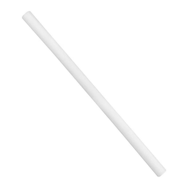 Delrin Acetal Plastic Rod 3/4" Diameter x 15" Length White