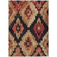 thumbnail image 2 of Addison Rugs Chantille Indoor/Outdoor Transitional Aztec Rust Machine Washable Rectangle Rug, 5' x 7'6", 2 of 8