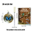 thumbnail image 4 of 24 Days Advent Calendar Christmas Countdown - Nature & Wildlife Theme Glass Ball Ornaments Set 2D,Daily Surprises for Kids & Adults,2025 Holiday Decor & Christmas Gift Idea, 4 of 6