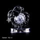 thumbnail image 1 of onlyliua Ofertas Rompecabezas de Cristal Transparente con Doce Luces Led y Destellos Astrológicos., 1 of 3